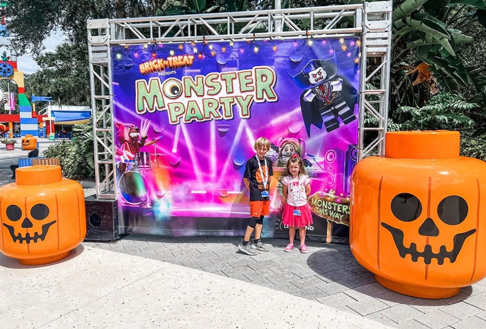 Every weekend in October, Legoland Florida celebrates its annual Brick-or-Treat event. Photo by author