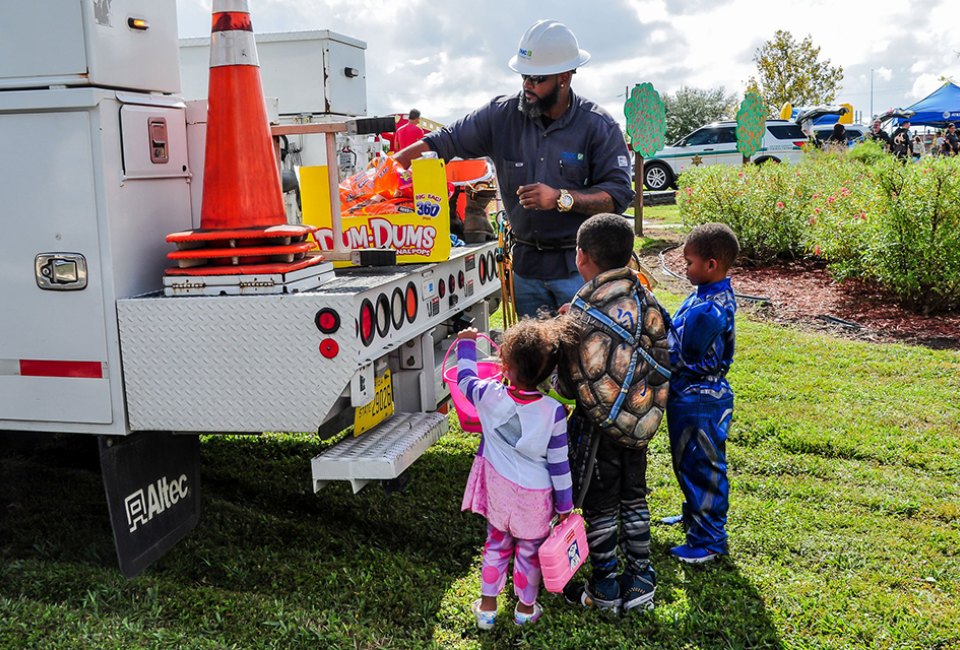 Children's Safety Village welcomes kids of all ages for free trunk-or-treating. Photo courtesy of the event