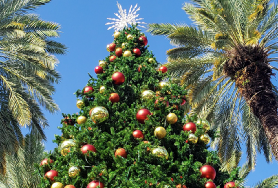 Celebrate the holidays early with a tropical twist at Florida Mall's Christmas in July Extravaganza. Photo courtesy of The Florida Mall