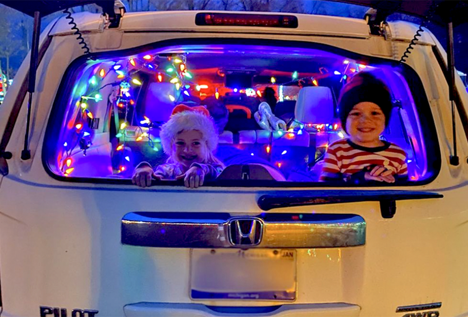 Experience Magic of Lights from the comfort and safety of your own car as you wind through the sparkling path of Daytona’s favorite holiday tradition. Photo courtesy Magic of Lights