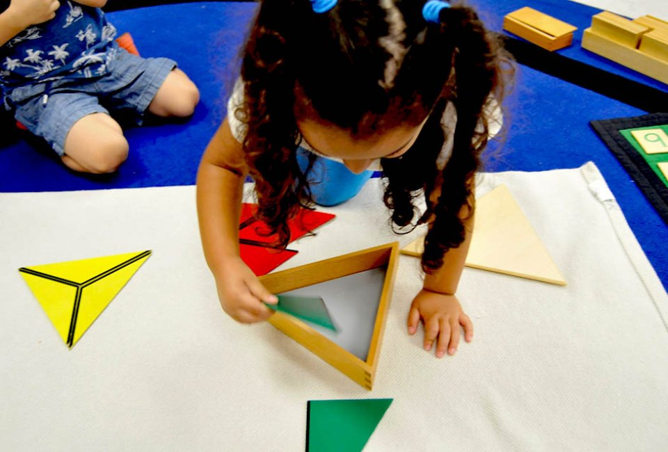 Maitland Montessori offers a traditional Montessori program for children from 3 years old through 6th grade (12 years). Photo courtesy of the school