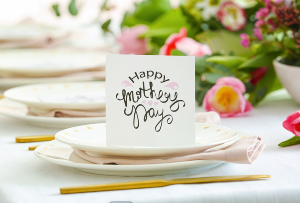 Treat mom to a special meal at a Mother's Day brunch.