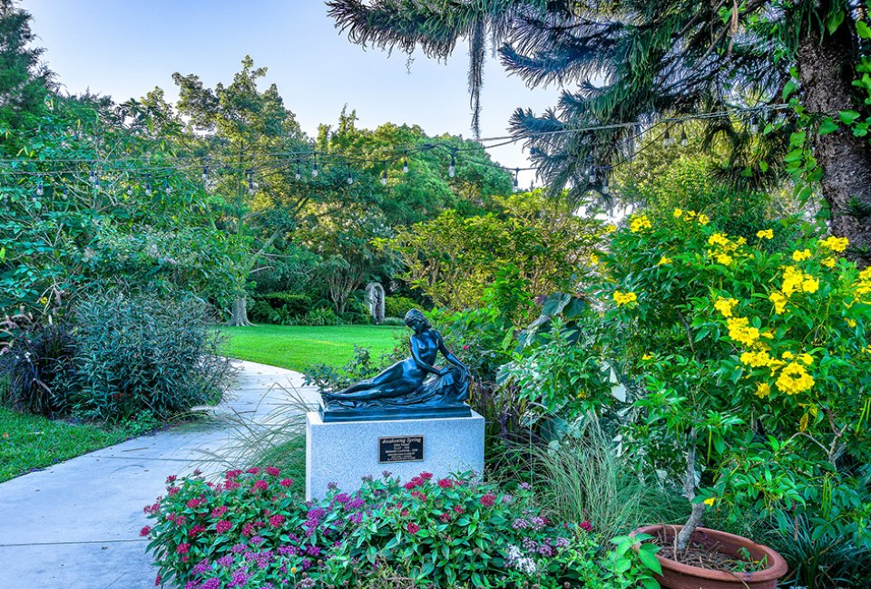 Albin Polasek Museum Sculpture Garden complements the beauty of art with nature's beauty.