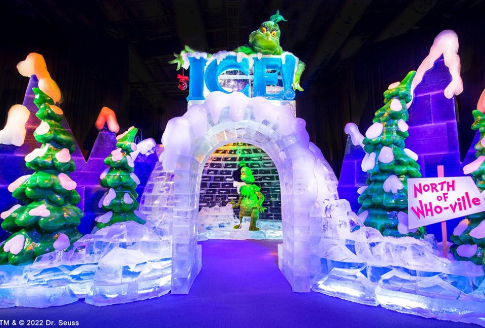 If you haven't experienced Christmas at Gaylord Palms, add it to your calendar this season, including the return of the iconic ICE! Photo TM Dr. Seuss