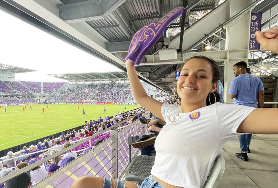 Cheer on Orlando City SC during one of their exciting home games.