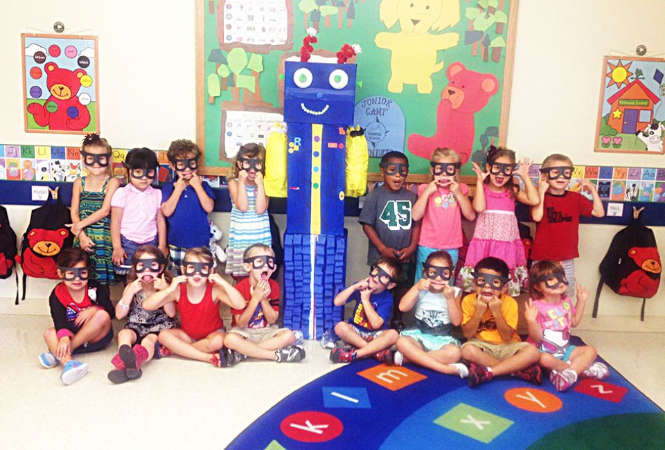 Kids learn at Primrose School Lake Mary through playful exploration. Photo courtesy of the school
