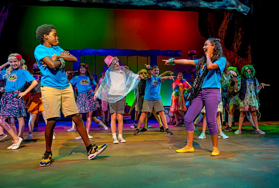 Budding actors can take part in spring break theater camp at the Orlando REP. Photo courtesy of The REP 