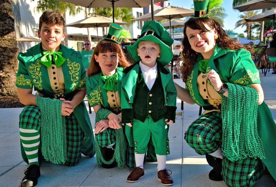 St. Patrick's Day Weekend 2023 in Orlando: St. Patrick Parades, Kite Day, and More Things to Do Get out your green and visit the Promenade at Sunset Walk to celebrate St. Patrick’s Day! Photo courtesy of Sunset Walk