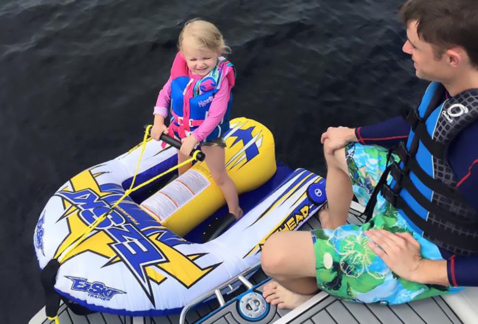 Families can enjoy the thrill of waters sports within a supervised environment, like at Buena Vista Watersports Complex. Photo courtesy of Buena Vista Watersports Complex 