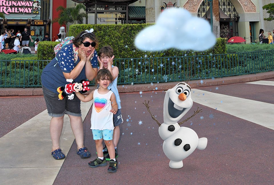 Create magical moments at Hollywood Studios, including those with Florida's only snowman, Olaf!