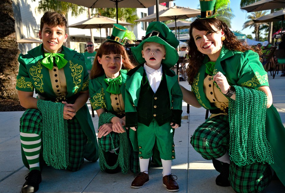 Visit the Promenade at Sunset Walk to celebrate St. Patrick’s Day. Photo courtesy Promenade Sunset Walk