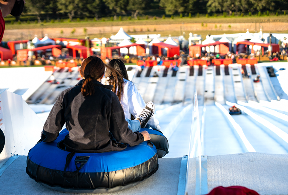 30 Things We Are Excited to Do with Orlando Kids This Winter Florida's only snow park, Snowcat Ridge, has returned for its second season! Photo courtesy of Snowcat Ridge
