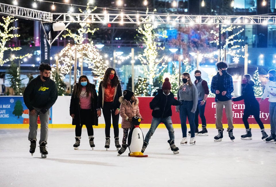 Rothman Orthopaedics Ice Rink.