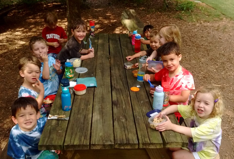 Chattahoochee Nature Center's Camp Kingfisher teaches preschool kids about nature and the joy of conserving it. Photo courtesy Chattahoochee Nature Center