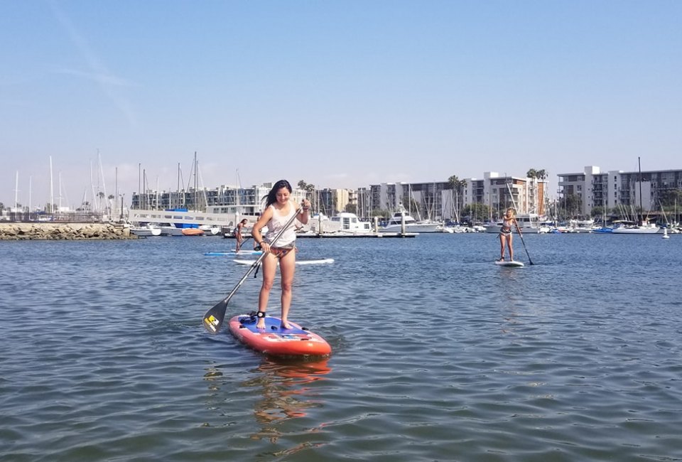 This is what PE class should look like! Photo courtesy of Paddle Method