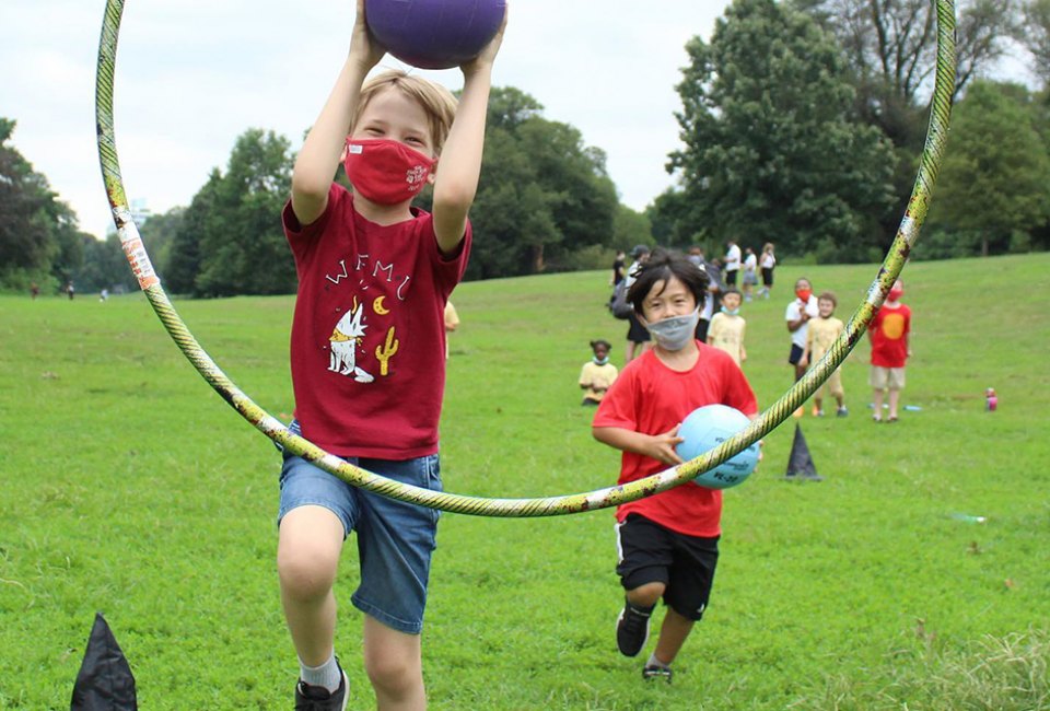 Spend the day in Prospect Park at Park Slope Day Camp. Photo courtesy of the camp