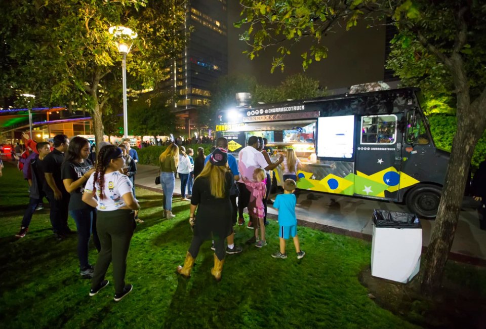 Try Park After Dark this July in Houston. Photo courtesy of Discovery Green