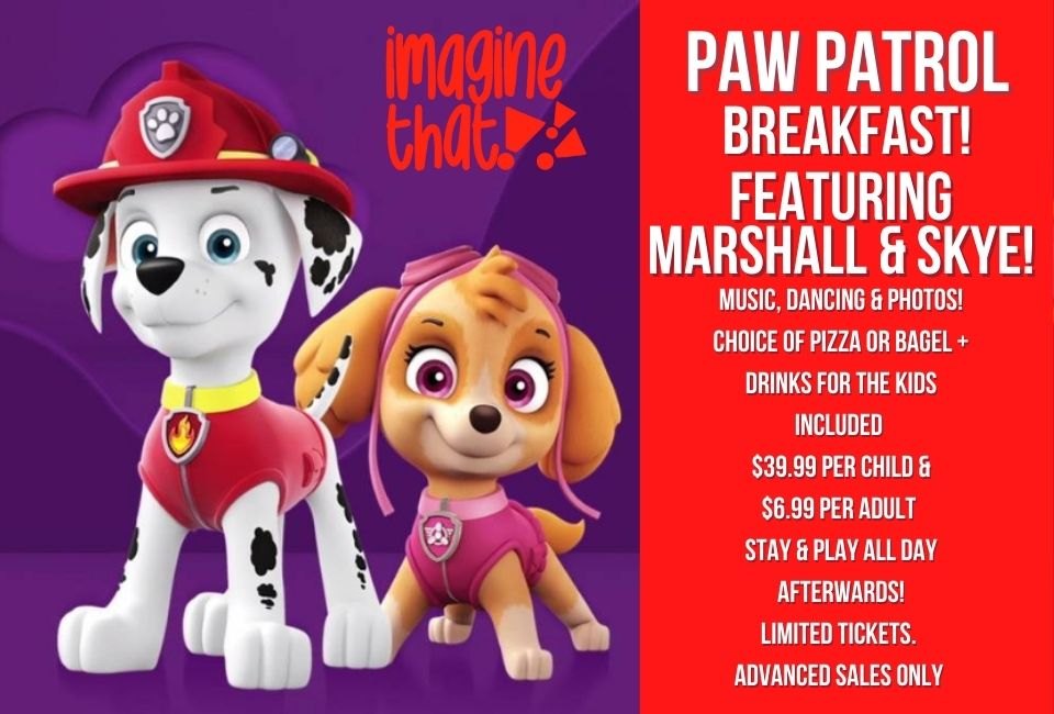 Paw Patrol Breakfast with Marshall and Skye