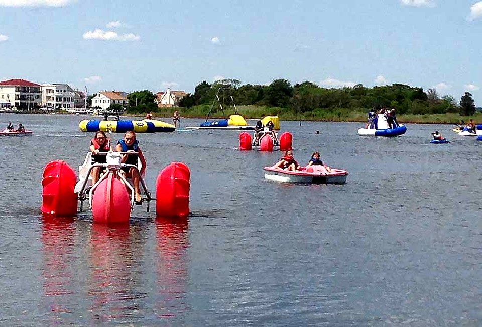 Try the Aqua Trike at Pedals and Paddles in Seaside Heights for something new. Photo courtesy the venue