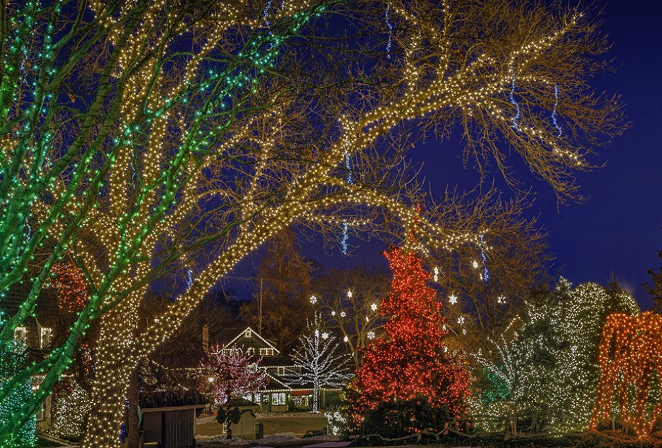  Holidays in the Village at Peddler's Village is winter break fun for the whole family. Photo courtesy of Peddler's Village