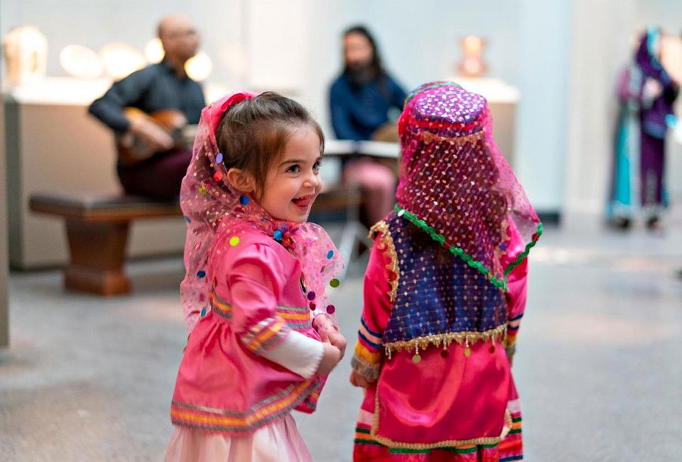 Enjoy a Persian New Year festival, and don't forget your costume. Photo courtesy of National Museum of Asian Art