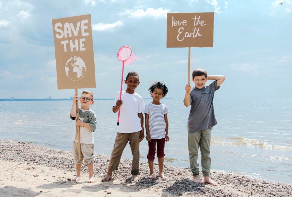 It's up to kids to save our planet, with a little guidance from us. Photo by Ron Lach from Pexels