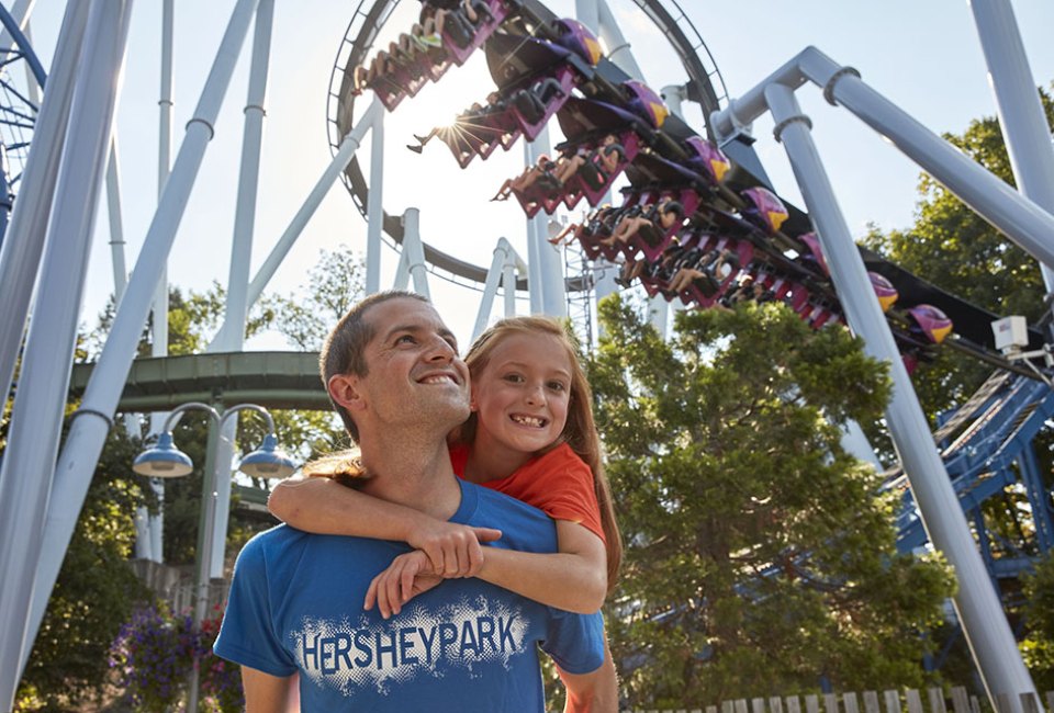 Visit Hersheypark to experience family rides, thrilling coasters, and so much more! Photo courtesy of the park