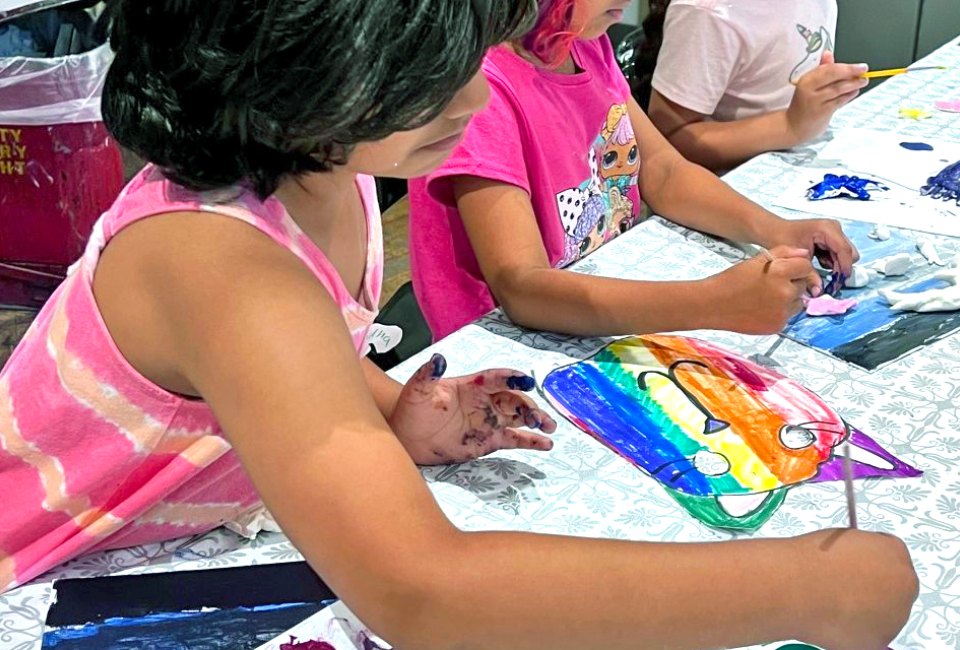 Summer Art Camp is back to its full schedule at Pennsylvania Academy of Fine arts historic landmark building and studios! Photo courtesy of the academy