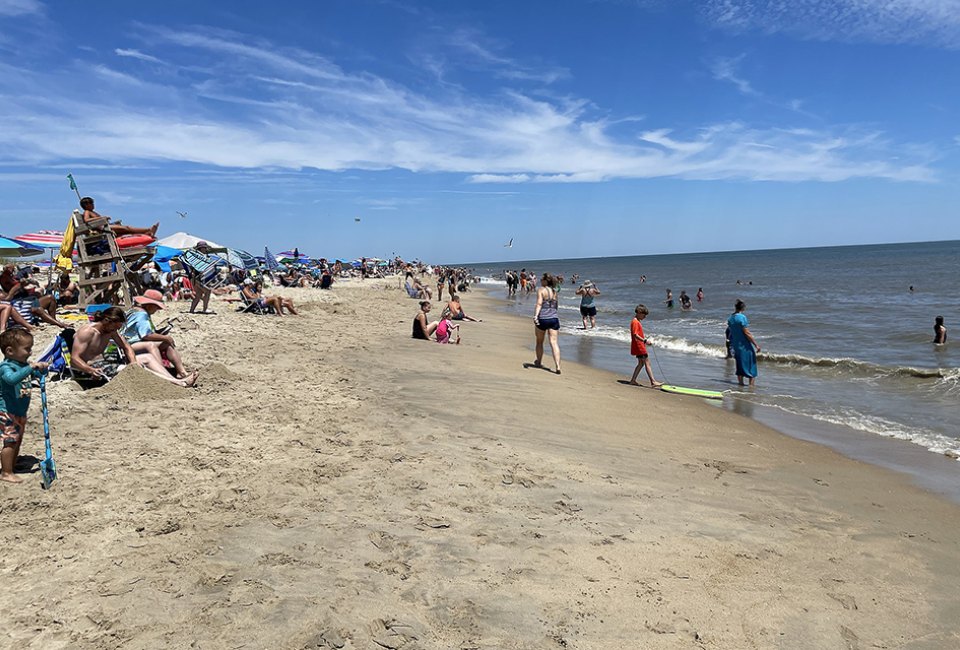 Best Beaches Near Philly Besides the Jersey Shore: Cape Henlopen.
