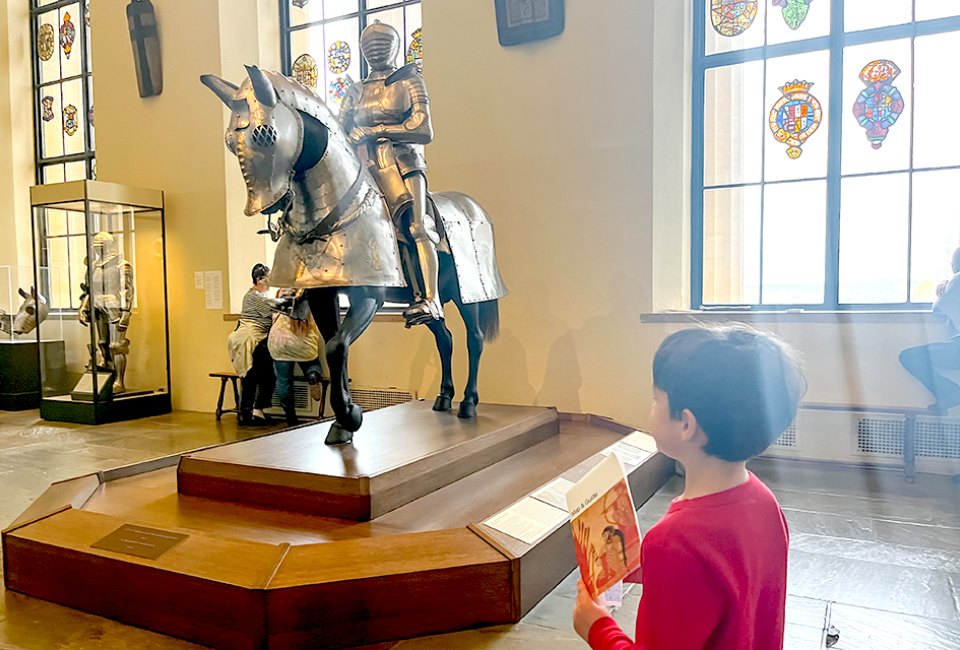 Kids under 18 are always free at the Philadelphia Museum of Art. Photo by Liz Baill