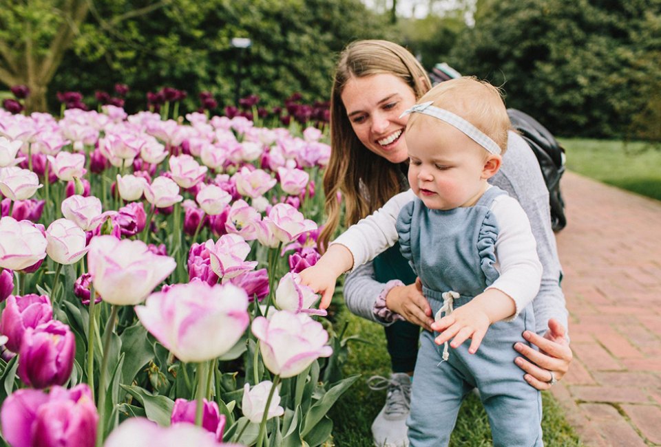 Treat mom to thousands of blooming flowers at Longwood Gardens. Photo courtesy of the gardens 