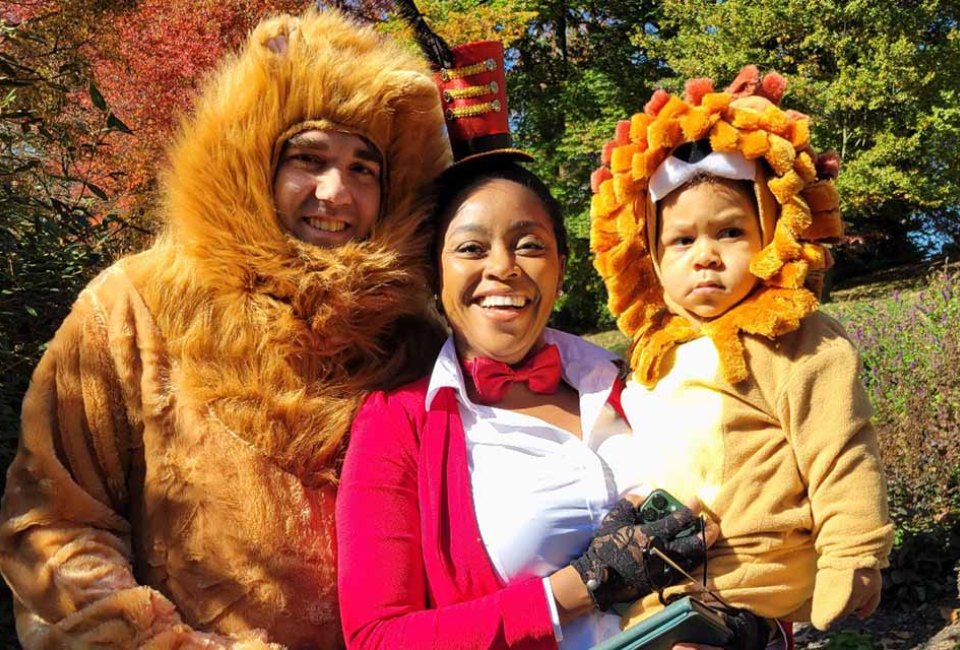 Join the Morris Arboretum a costume and candy parade and a walk along the Trick or Treat trail. Photo courtesy of the arboretum