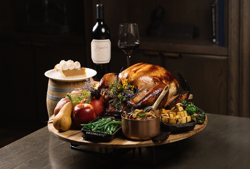 Treat the family to Thanksgiving buffet at Bank and Bourbon. Photo courtesy of the restaurant 