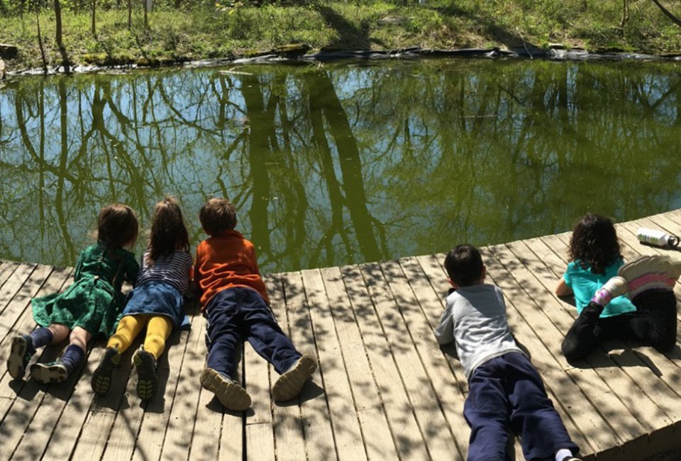 Get them outdoors and into nature with the Schuylkill Center's School Break Camps. Photo courtesy of the center