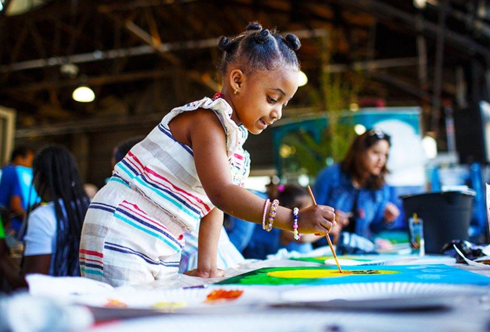 Get creative at Cherry Street Pier's First Fridays! Photo courtesy of Cherry Street Pier