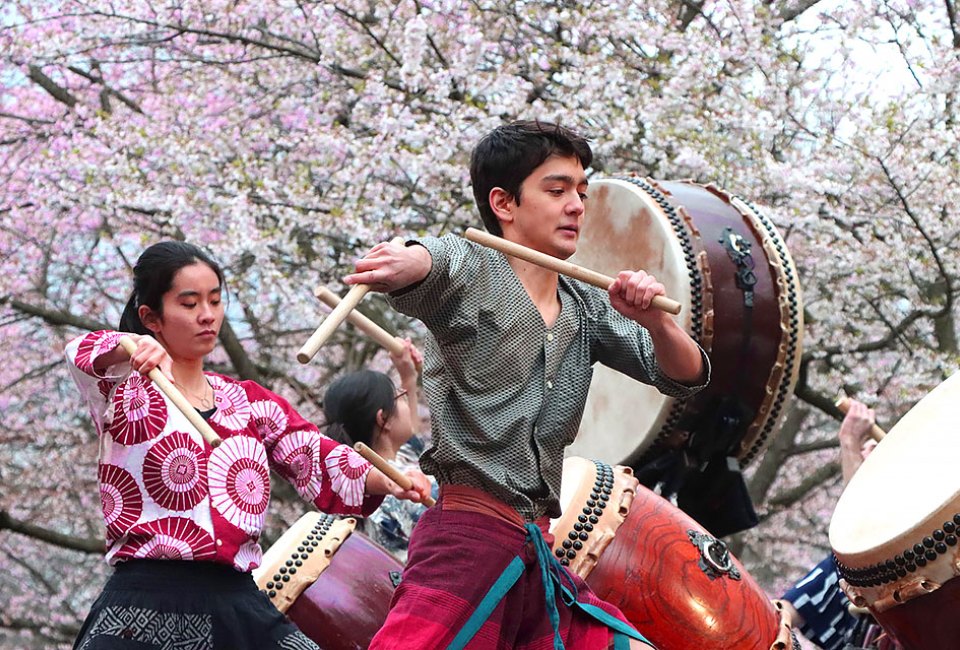 The annual Subaru Cherry Blossom Festival celebrates the cultural ties between Philadelphia and Japan. Photo courtesy of the festival