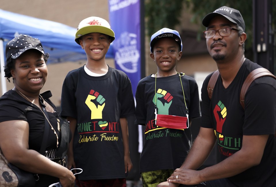 Spend Father's Day at AAMP's free Juneteenth Block Party, themed 