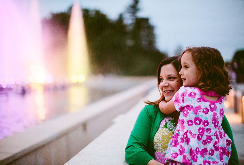 Treat mom to the Longwood Gardens Festival of Fountains Show. Photo courtesy Longwood Gardens