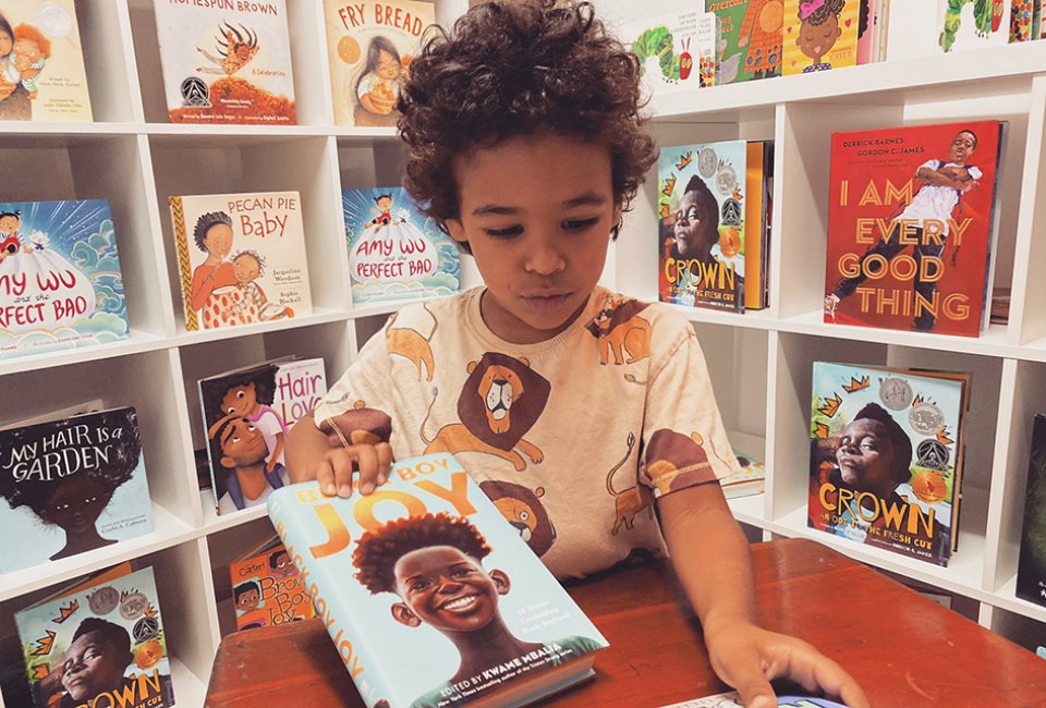Harriet's Bookshop is full of titles that represent Black kids and kids of color. Photo courtesy of the shop
