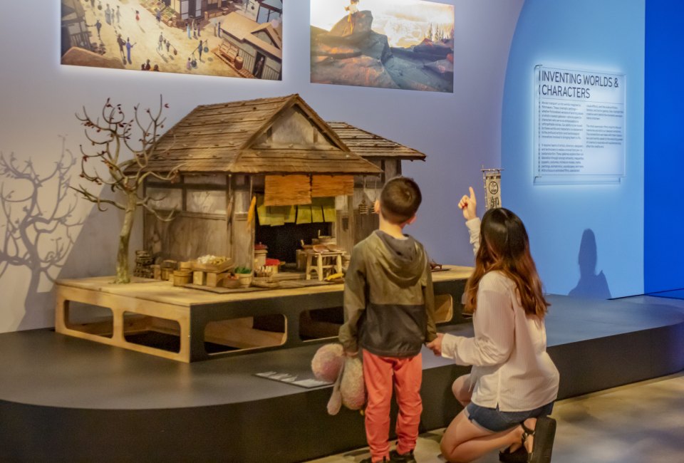 With family-friendly exhibitions, workshops, and screenings, the Academy Museum welcomes visitors of all ages. Photo courtesy of the Academy Museum