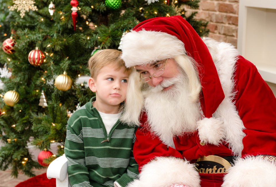 There are tons of Santa breakfasts in Houston. Photo by Elsa Simcik for Mommy Poppins.