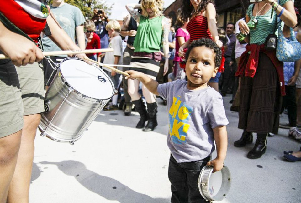 Get out and play at fall festivals near Boston. HONK! Festival photo by Leonardo March