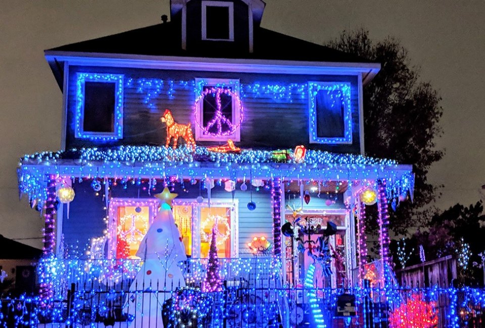 Houston Heights Christmas Lights
