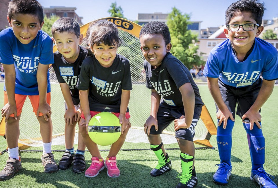 Enjoy sports clinics and other fun activities at the Adams Morgan Day Kids Zone. Photo by Christian C. Jenkins Photography