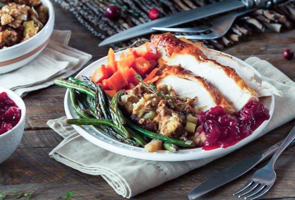 Photo of turkey dinner-Restaurants Open on Thanksgiving in CT