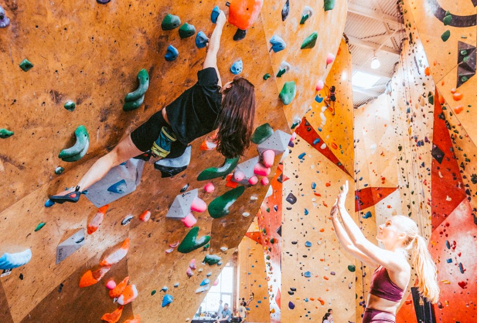 Brooklyn Boulders in the South Loop of Chicago