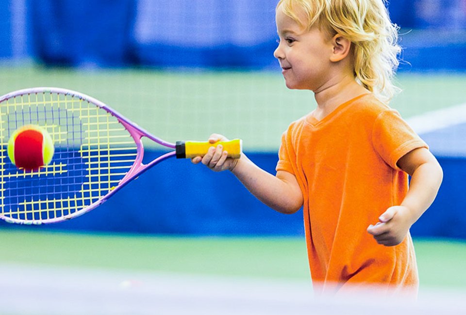 You'll luv the summer fun that's served up at the best summer camps for kids in Fairfield County! Pre-School Tennis Camp photo courtesy of Chelsea Piers
