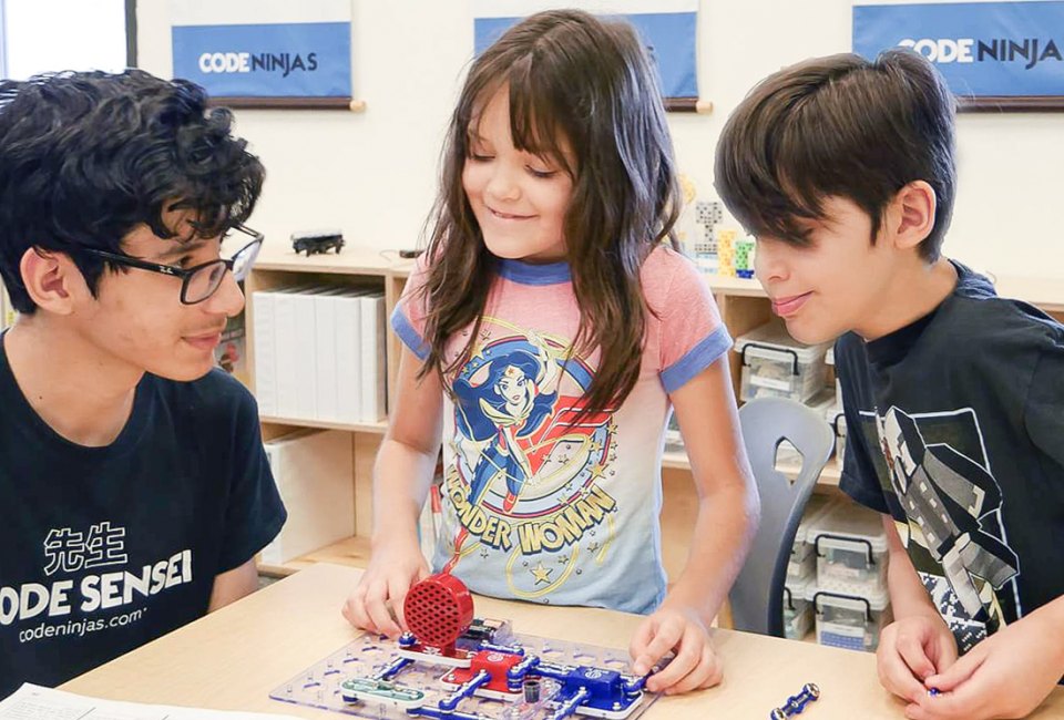 Spend the summer exploring the world of coding at Code Ninja STEM camp. Photo courtesy of Code Ninjas