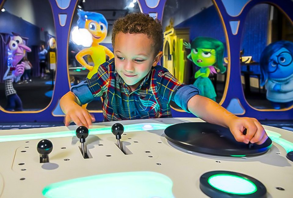 Don't miss Emotions at Play with Pixar’s Inside Out. Photo courtesy of Discovery Cube