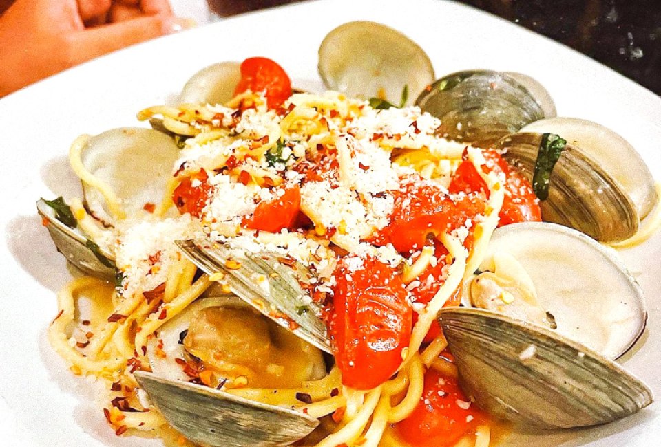 Image of pasta dish - restaurants open on Christmas in Boston